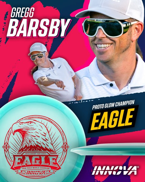 Eagle Proto Glow Champion (Gregg Barsby 2025 Tour Series) Eagle Fairway Driver Flexible Premium feel Increased Control Good for Windy Conditions Versatile Weather Resistant Durable