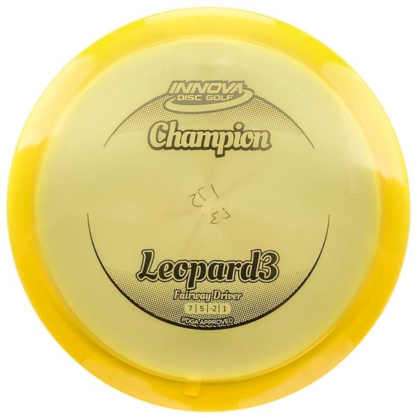 Innova Disc Golf Canada Champion Leopard3 Fairway Driver Excellent grip Lightweight options available Great durability Good for beginners good pricing Great for learning techniques Glow smooth finish good glide good grip