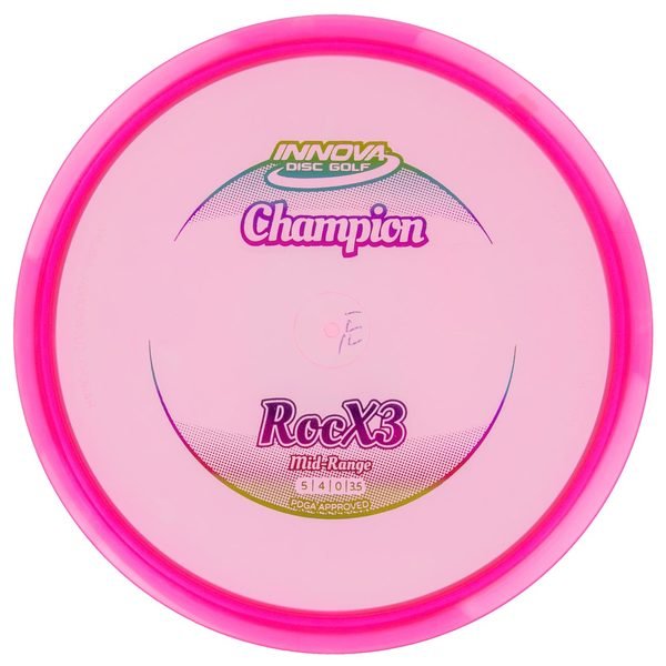 NNOVA DISC GOLF CANADA star RocX3
Midrange Firm grip great durability Stable flight path Resistant to scratches Ideal for advanced players overstable moderate glide
forehand shots no turn