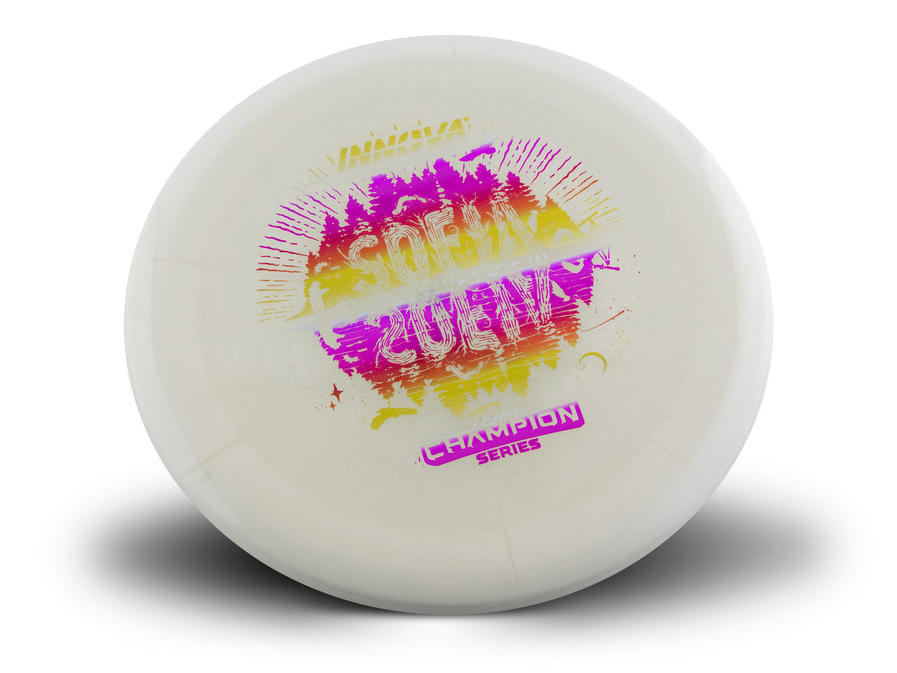 Jay Halo Champion (Sofia Donnecke 2024 Tour Series) Champion Midrange Firm grip High durability Stable flight path Good pricing Resistant to scratches
Grippy feel Good durability Flexible in cooler conditions Great for distance and control Maintains stability over time Comfortable for grip