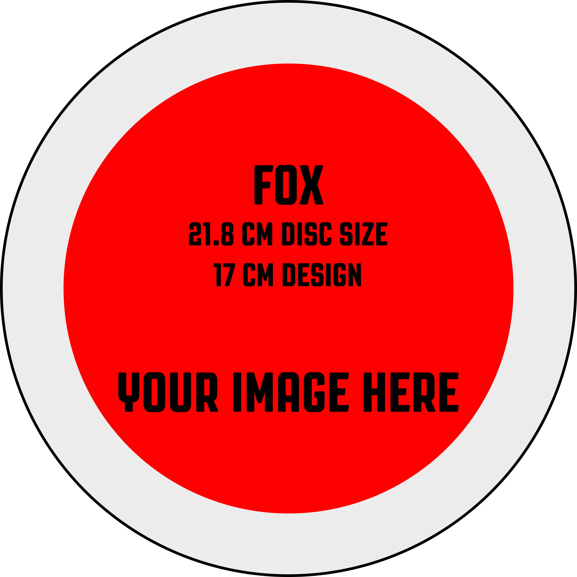 Custom INNColour Printed Disc (Star/Classic Glow Champion)