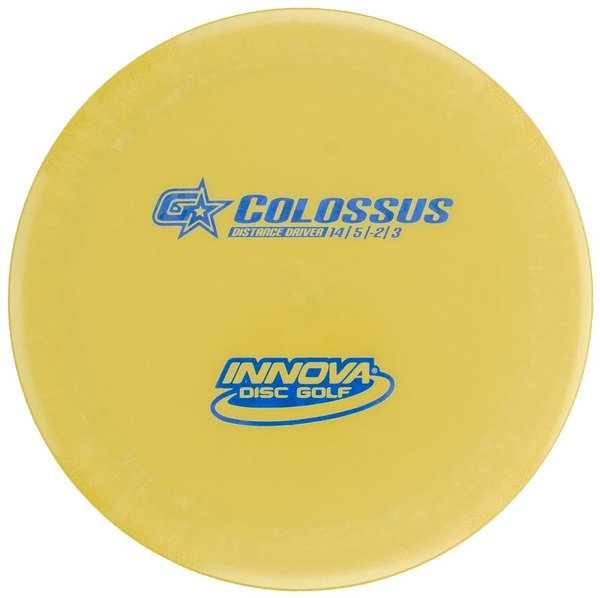 INNOVA DISC GOLF CANADA Colossus Distance Driver
Slick Finish Versatile Colors Most Durable Overstable Impact Resistant Improved Glide overstable