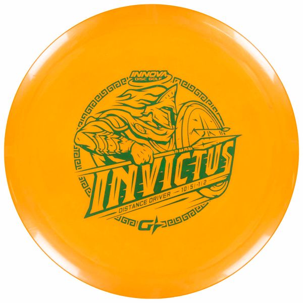 INNOVA DISC GOLF CANADA Invictus Champion Distance Driver High Hold Durable Fade High Flexibility Grip Enhanced Weather Resistant Consistent Fade