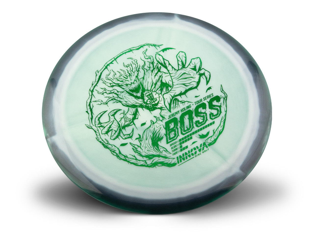 Innova Disc Golf Canada Jeremy Koling 2024 Tour Series Halo Star Boss INNOVA DISC GOLF CANADA Boss Distance Driver Longer Lifespan Good Fade Smooth Release Textured Surface