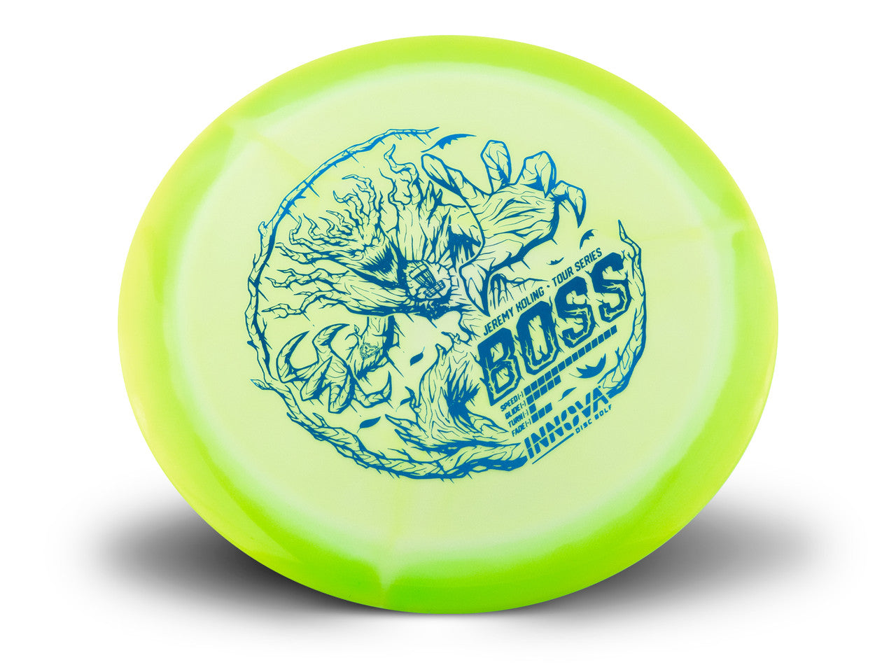 Innova Disc Golf Canada Jeremy Koling 2024 Tour Series Halo Star Boss INNOVA DISC GOLF CANADA Boss Distance Driver Longer Lifespan Good Fade Smooth Release Textured Surface