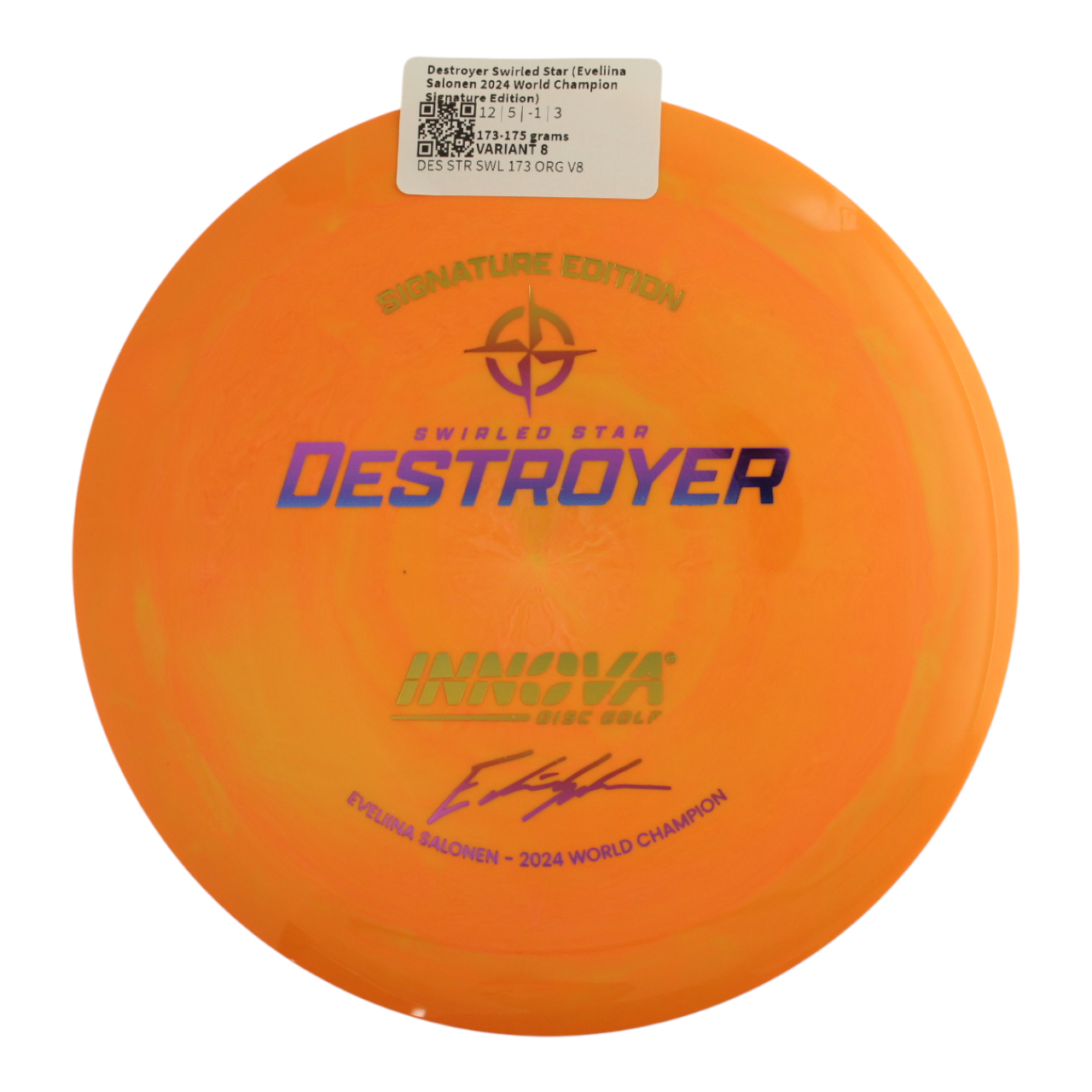 Destroyer Swirled Star (Eveliina Salonen 2024 World Champion Signature Edition)