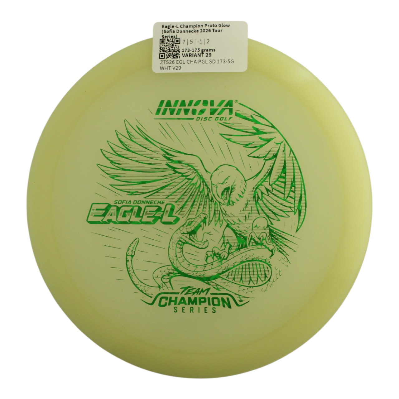 Eagle-L Champion Proto Glow (Sofia Donnecke 2026 Tour Series)