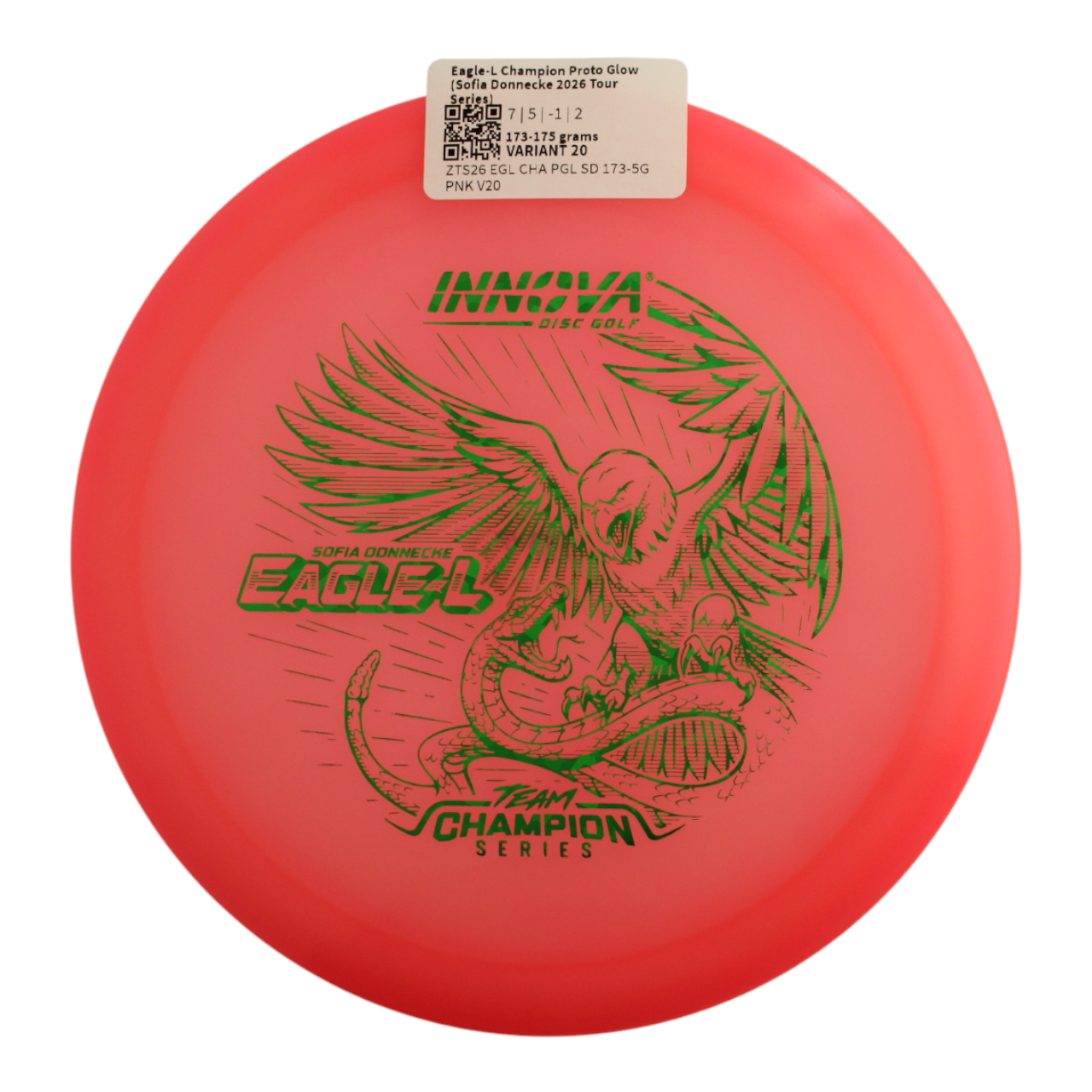 Eagle-L Champion Proto Glow (Sofia Donnecke 2026 Tour Series)