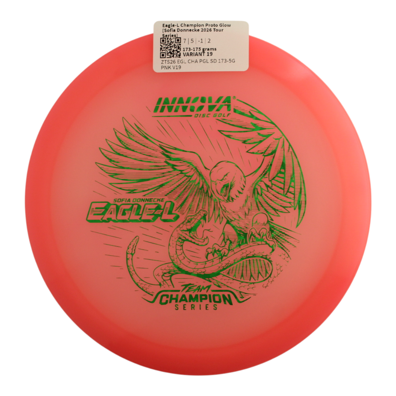 Eagle-L Champion Proto Glow (Sofia Donnecke 2026 Tour Series)