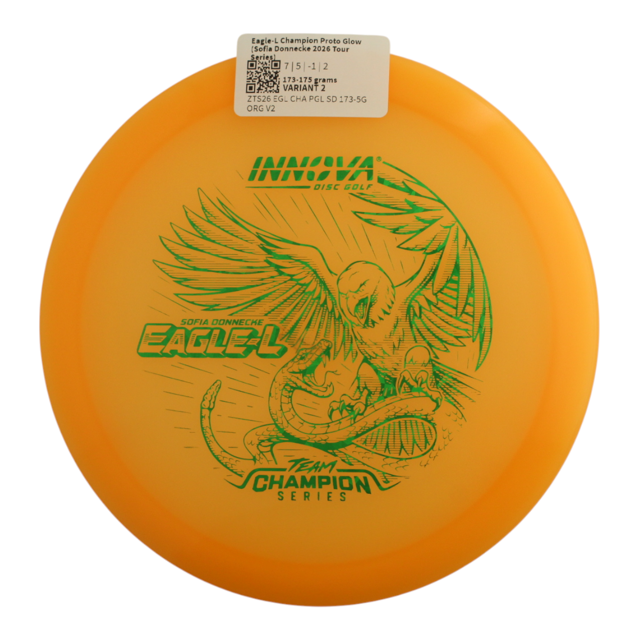 Eagle-L Champion Proto Glow (Sofia Donnecke 2026 Tour Series)