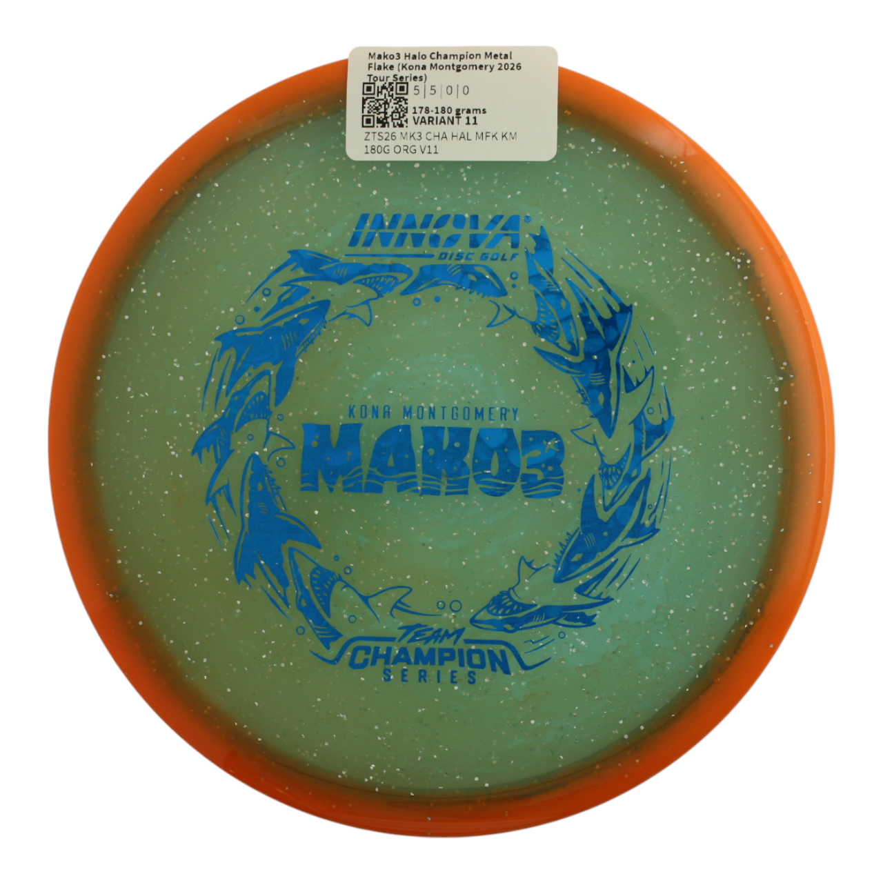 Mako3 Halo Champion Metal Flake (Kona Montgomery 2026 Tour Series)