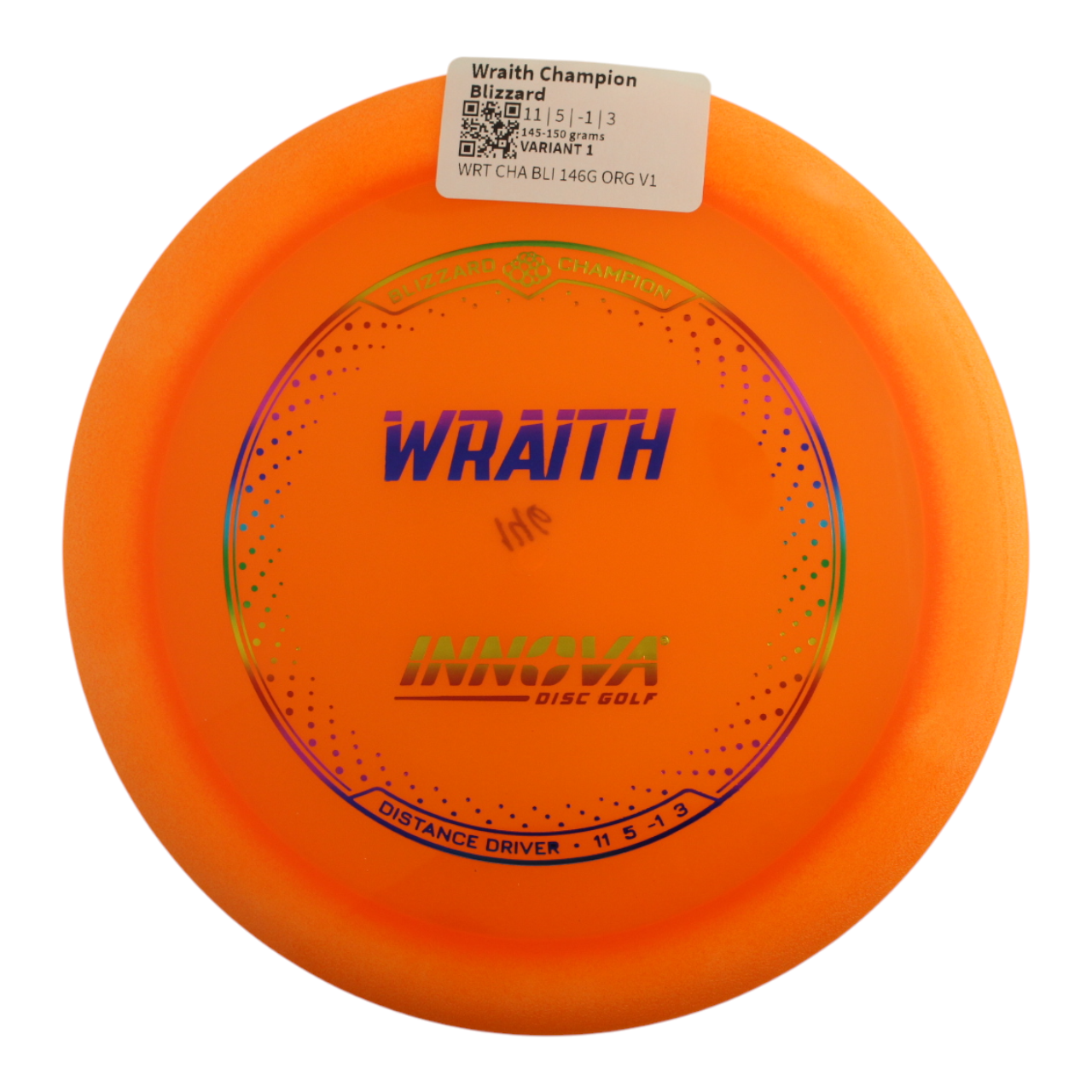 Wraith Champion Blizzard