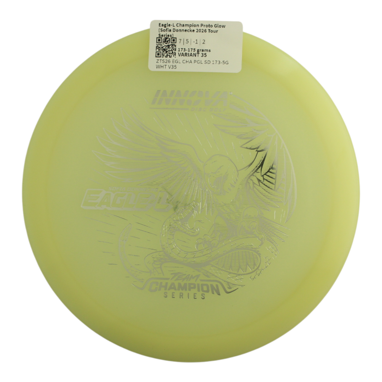 Eagle-L Champion Proto Glow (Sofia Donnecke 2026 Tour Series)