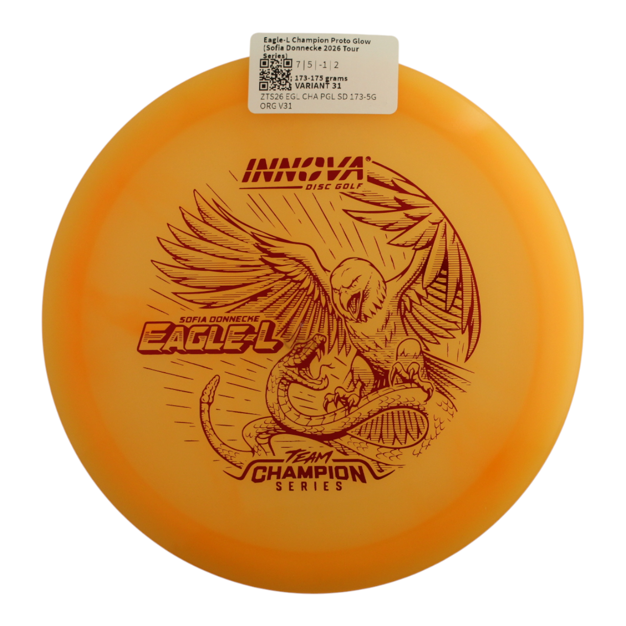 Eagle-L Champion Proto Glow (Sofia Donnecke 2026 Tour Series)