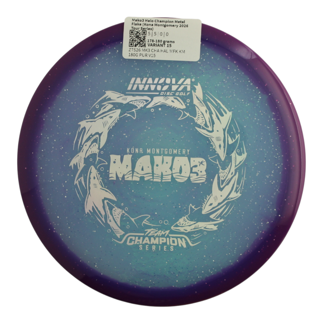 Mako3 Halo Champion Metal Flake (Kona Montgomery 2026 Tour Series)