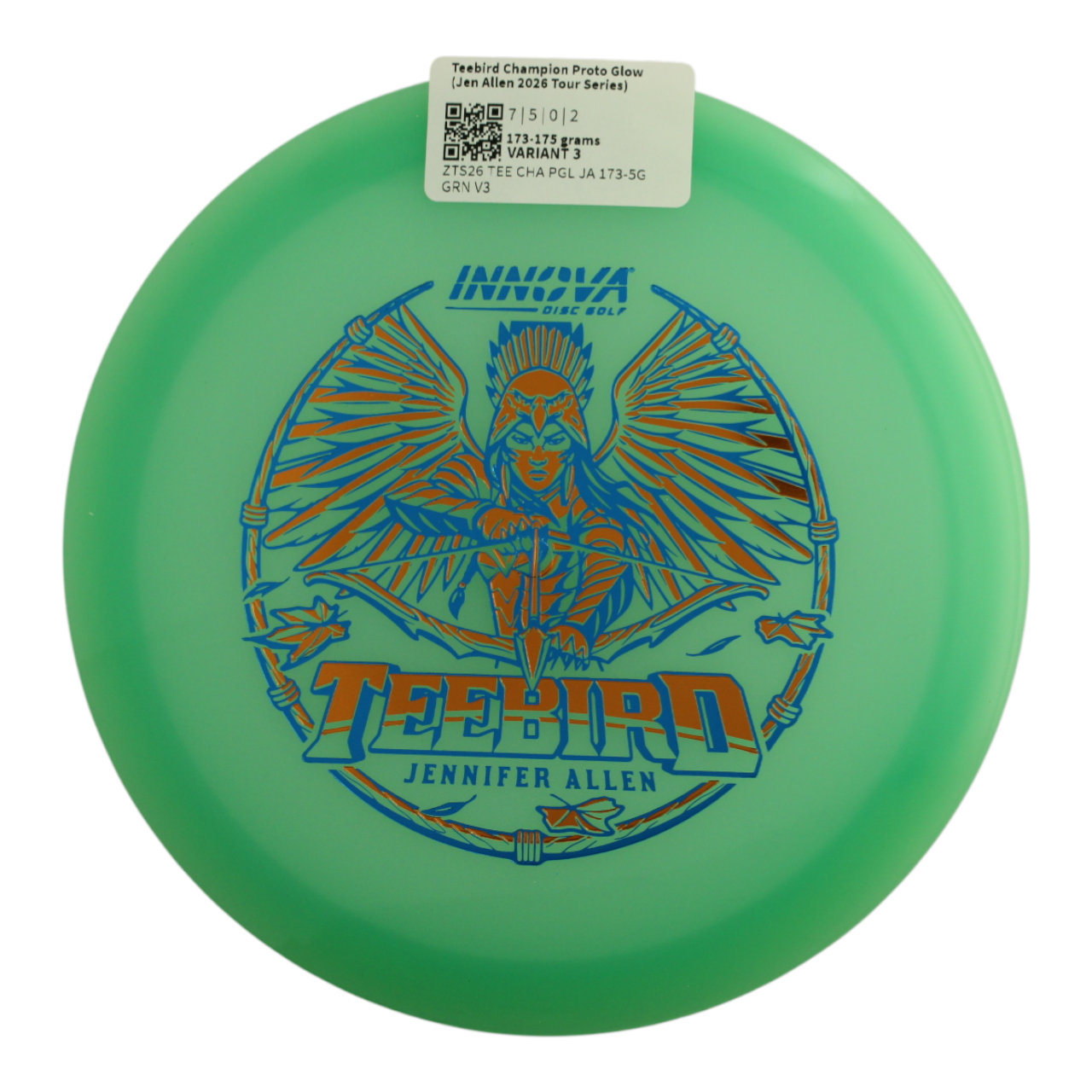 Teebird Champion Proto Glow (Jen Allen 2026 Tour Series)