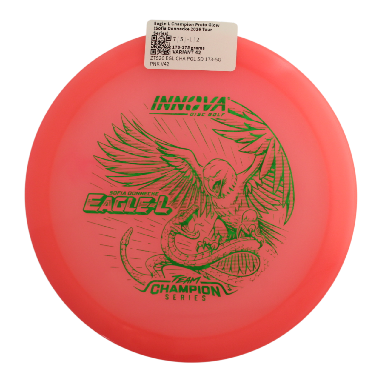 Eagle-L Champion Proto Glow (Sofia Donnecke 2026 Tour Series)