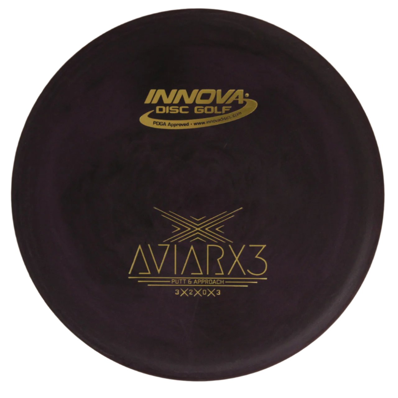 Innova Disc Golf Canada Champion AviarX3 Aviar X3 Innova Disc Golf Canada AviarX3 Putt & Approach Disc INNOVA DISC GOLF CANADA
PUTT AND APPROACH
STABLE PUTTER
BC ONTARIO
SPIN PUTTS
ONE DISC ROUNDS
Grippy feel Great durability Flexible in cooler conditions Great for distance and control Maintains stability over time Comfortable for grip