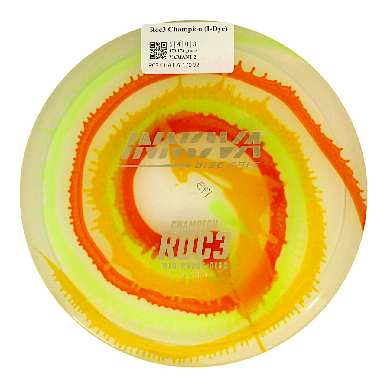 Innova Disc Golf Canada Champion I-Dye Roc3 Mid-Range Driver