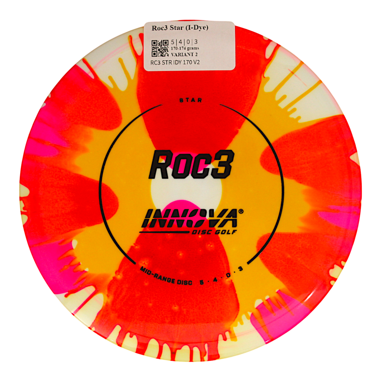 Innova Disc Golf Canada Star I-Dye Roc3 Mid-Range Driver