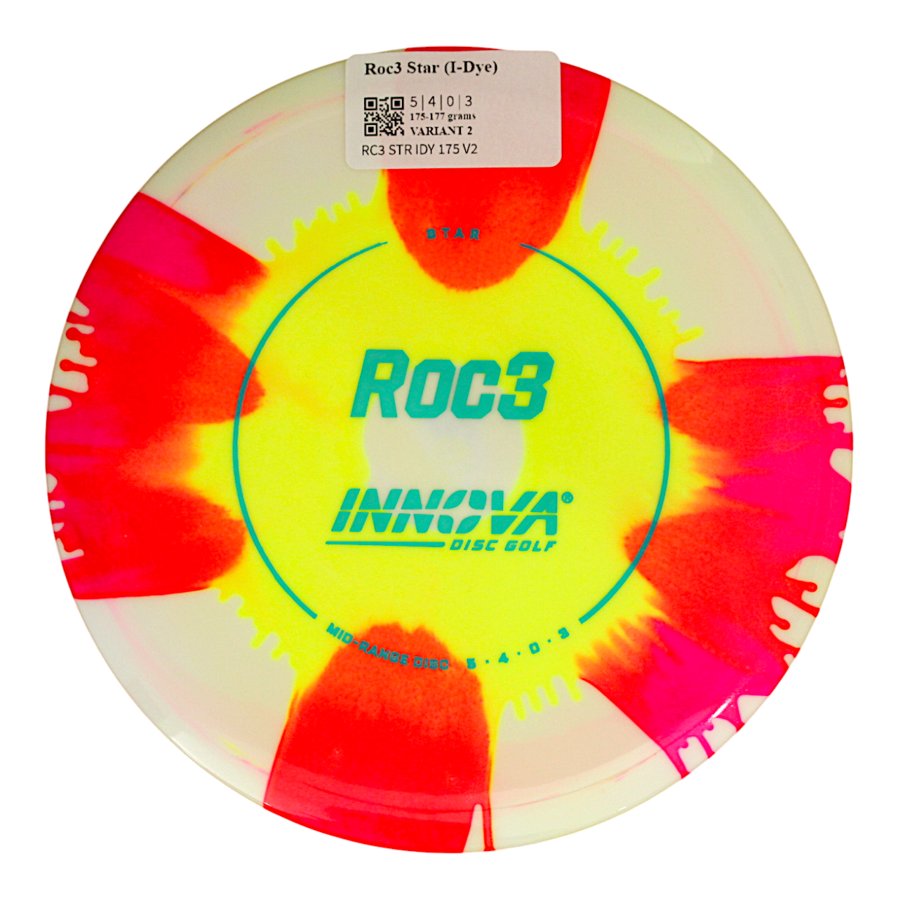 Innova Disc Golf Canada Star I-Dye Roc3 Mid-Range Driver