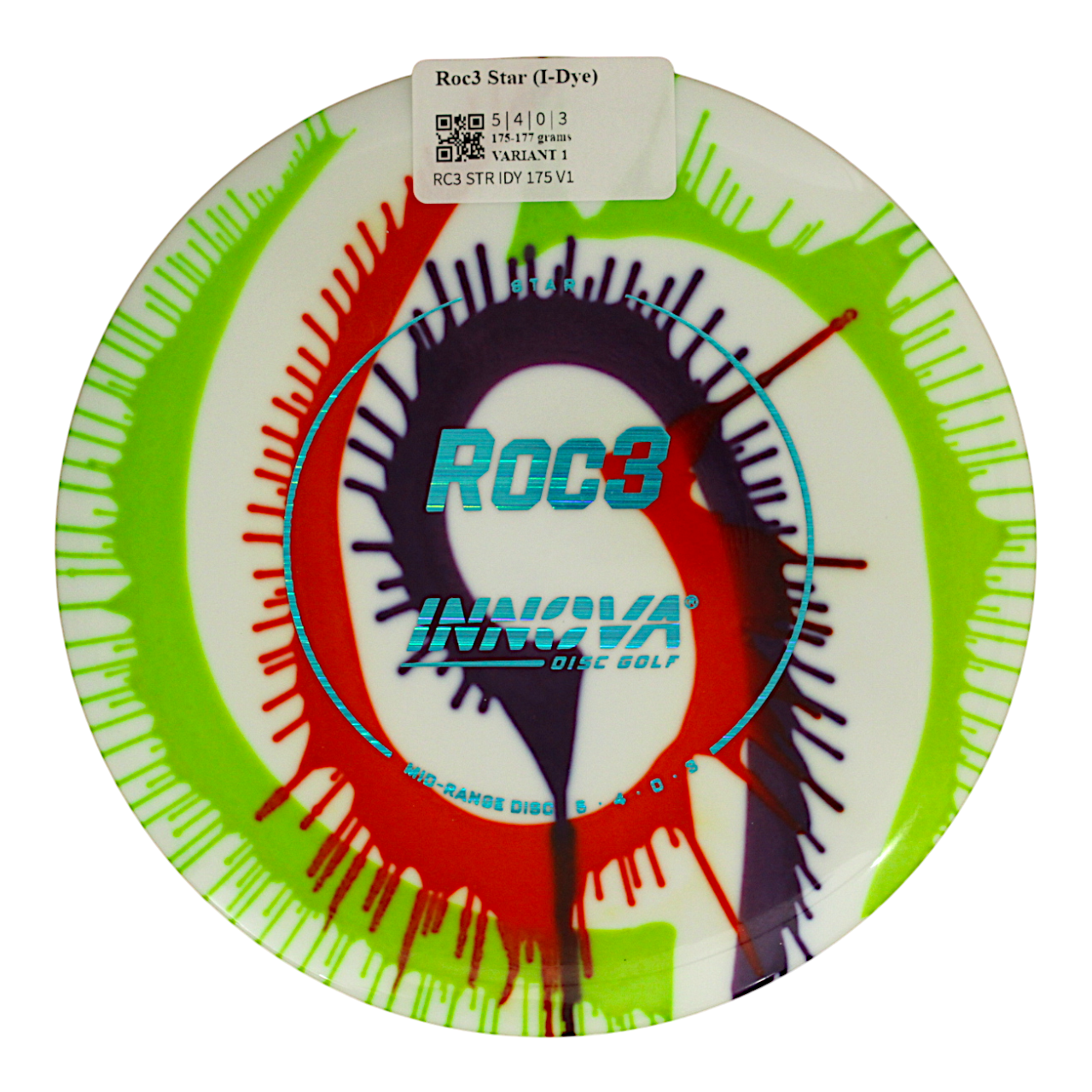 Innova Disc Golf Canada Star I-Dye Roc3 Mid-Range Driver