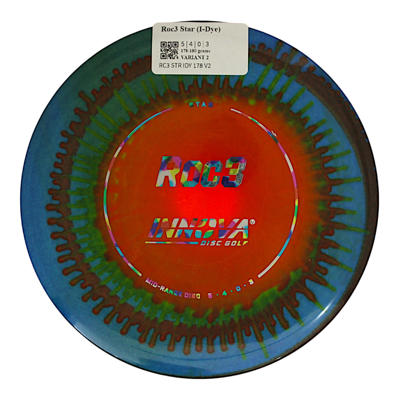 Innova Disc Golf Canada Star I-Dye Roc3 Mid-Range Driver