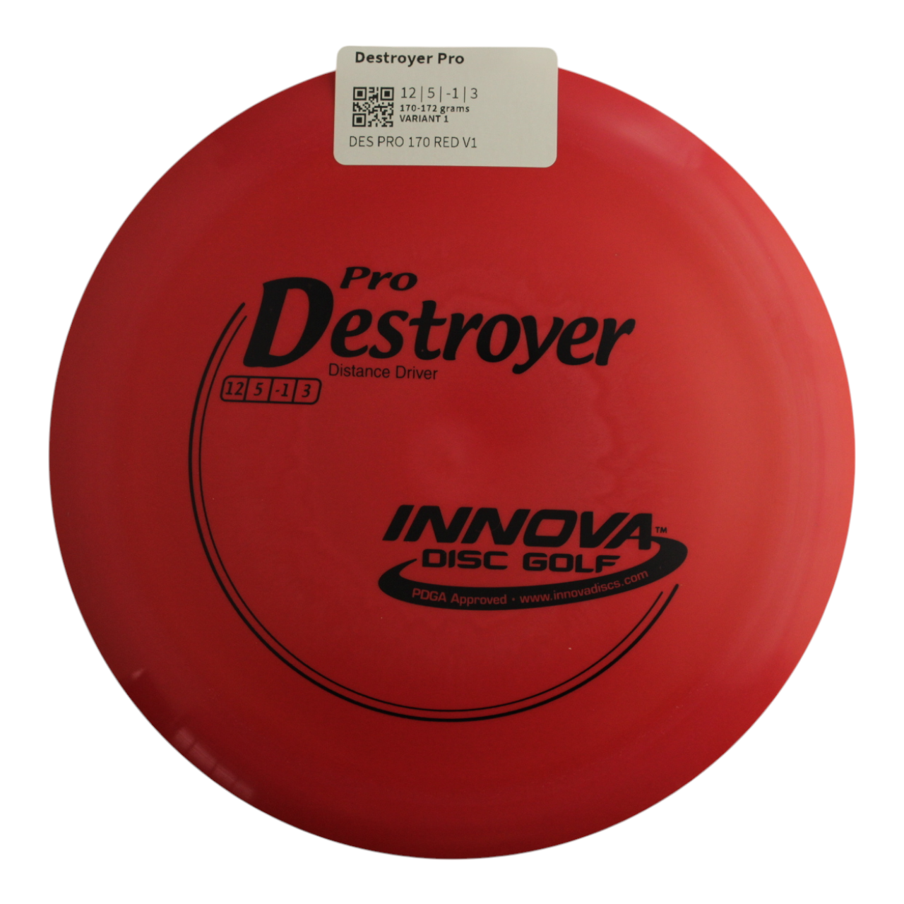 INNOVA DISC GOLF CANADA Pro Destroyer
Distance Driver Slick Finish Versatile Colors Good Durability and grip Overstable Impact Resistant Improved Glide Flexible in cooler conditions Great for distance and control Maintains stability over time Comfortable for grip lightweight