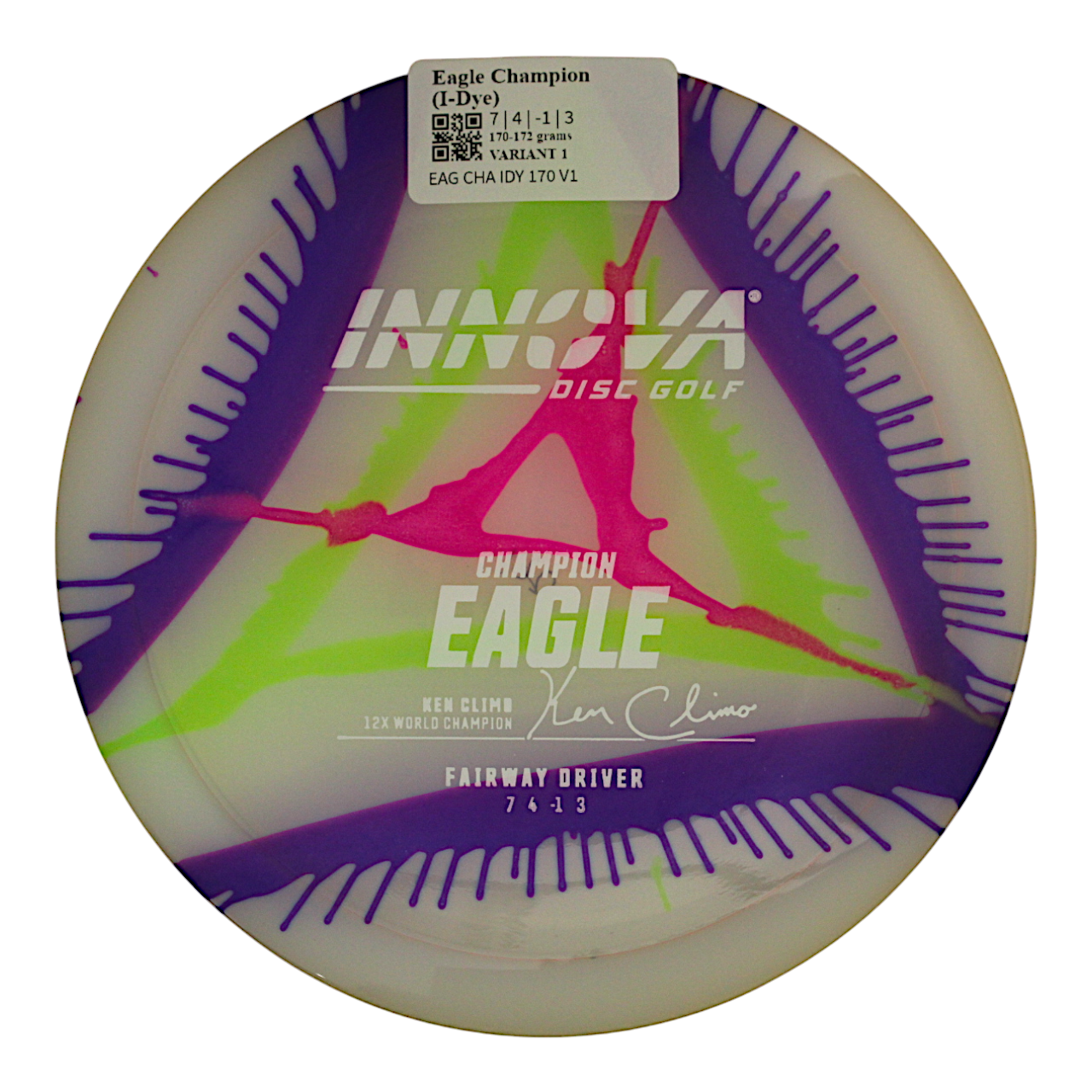 Innova Disc Golf Canada Champion I-Dye Eagle Fairway Driver