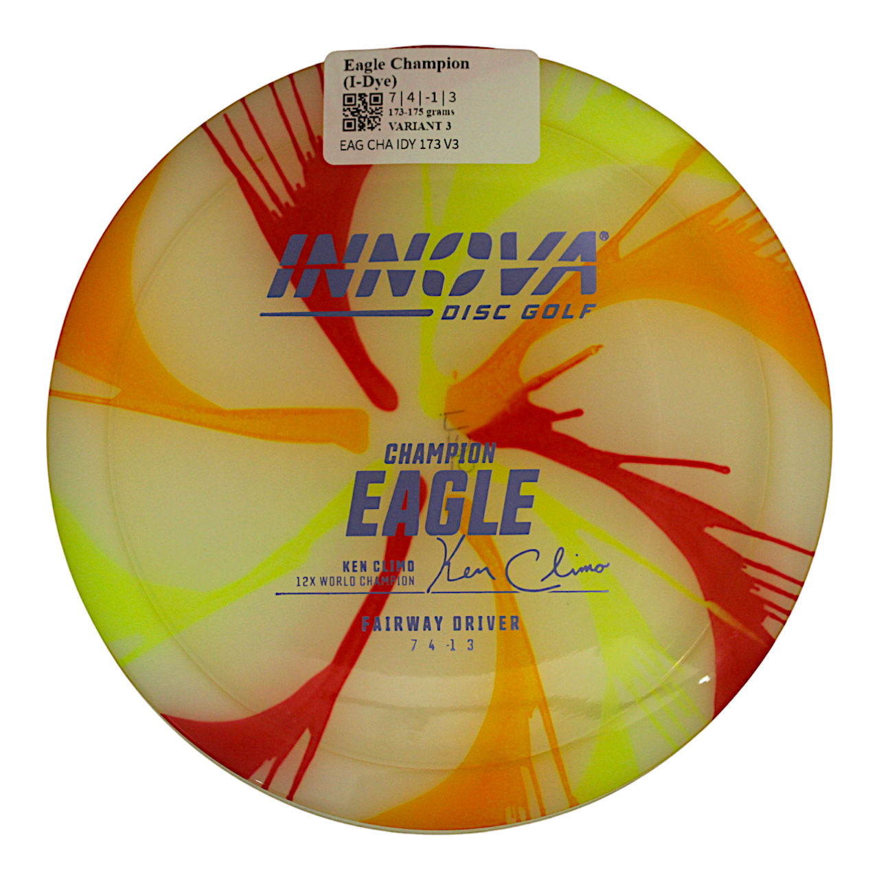 Innova Disc Golf Canada Champion I-Dye Eagle Fairway Driver