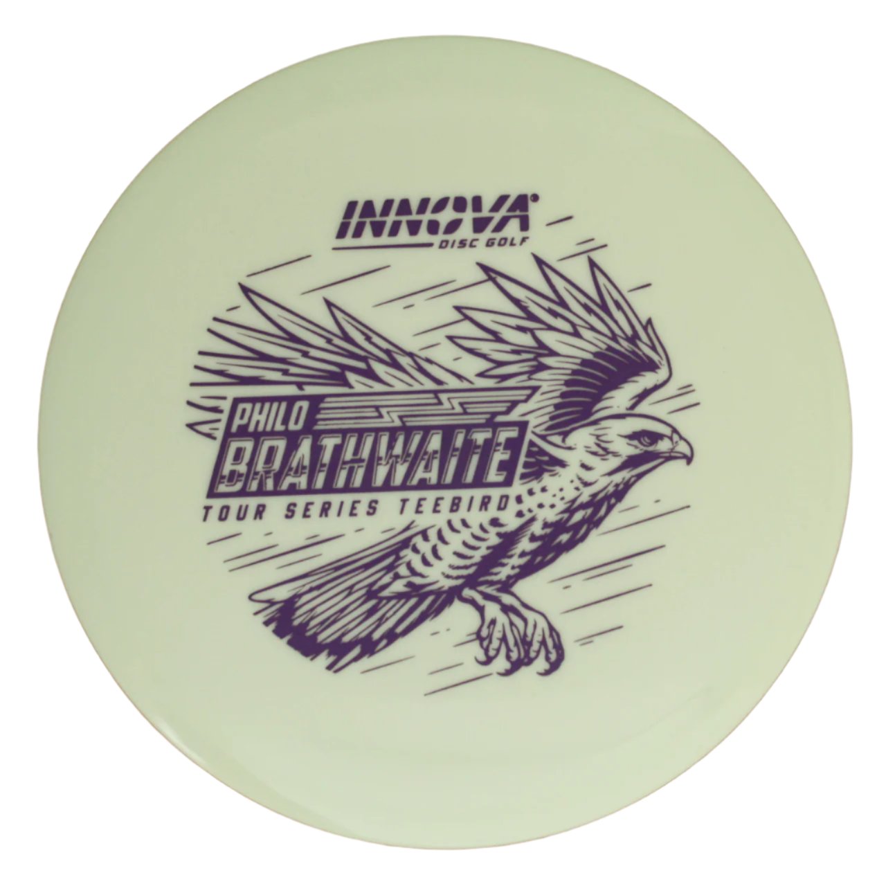 Teebird Proto Glow Star (Philo Brathwaite 2024 Tour Series) Teebird Glow Fairway Driver Glows in the dark Charges in sunlight Good grip for night rounds Maintains durability of premium plastics Provides visibility at night Can be used in various conditions
