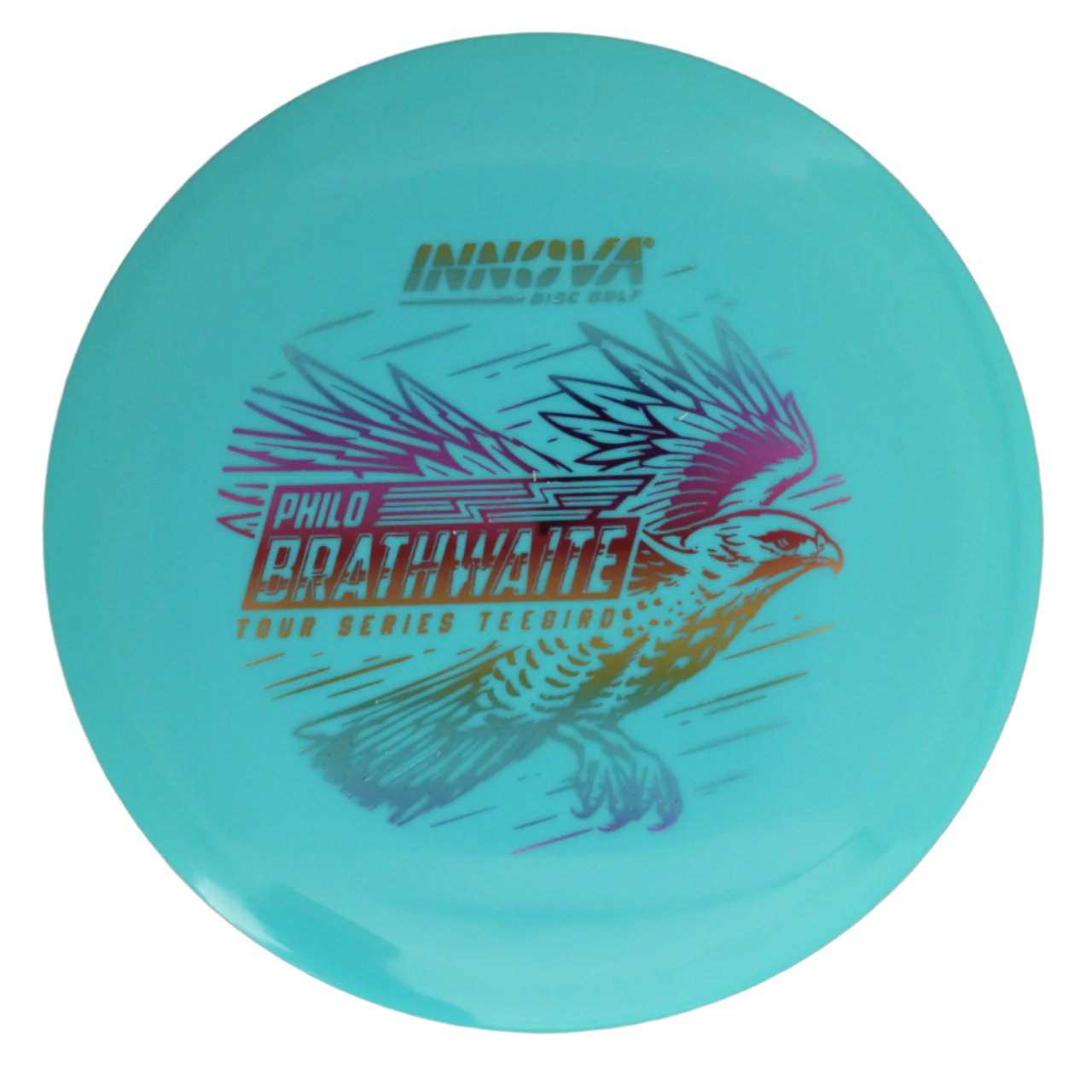 Teebird Proto Glow Star (Philo Brathwaite 2024 Tour Series) Teebird Glow Fairway Driver Glows in the dark Charges in sunlight Good grip for night rounds Maintains durability of premium plastics Provides visibility at night Can be used in various conditions
