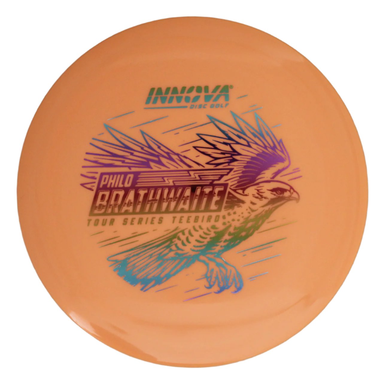 Teebird Proto Glow Star (Philo Brathwaite 2024 Tour Series) Teebird Glow Fairway Driver Glows in the dark Charges in sunlight Good grip for night rounds Maintains durability of premium plastics Provides visibility at night Can be used in various conditions