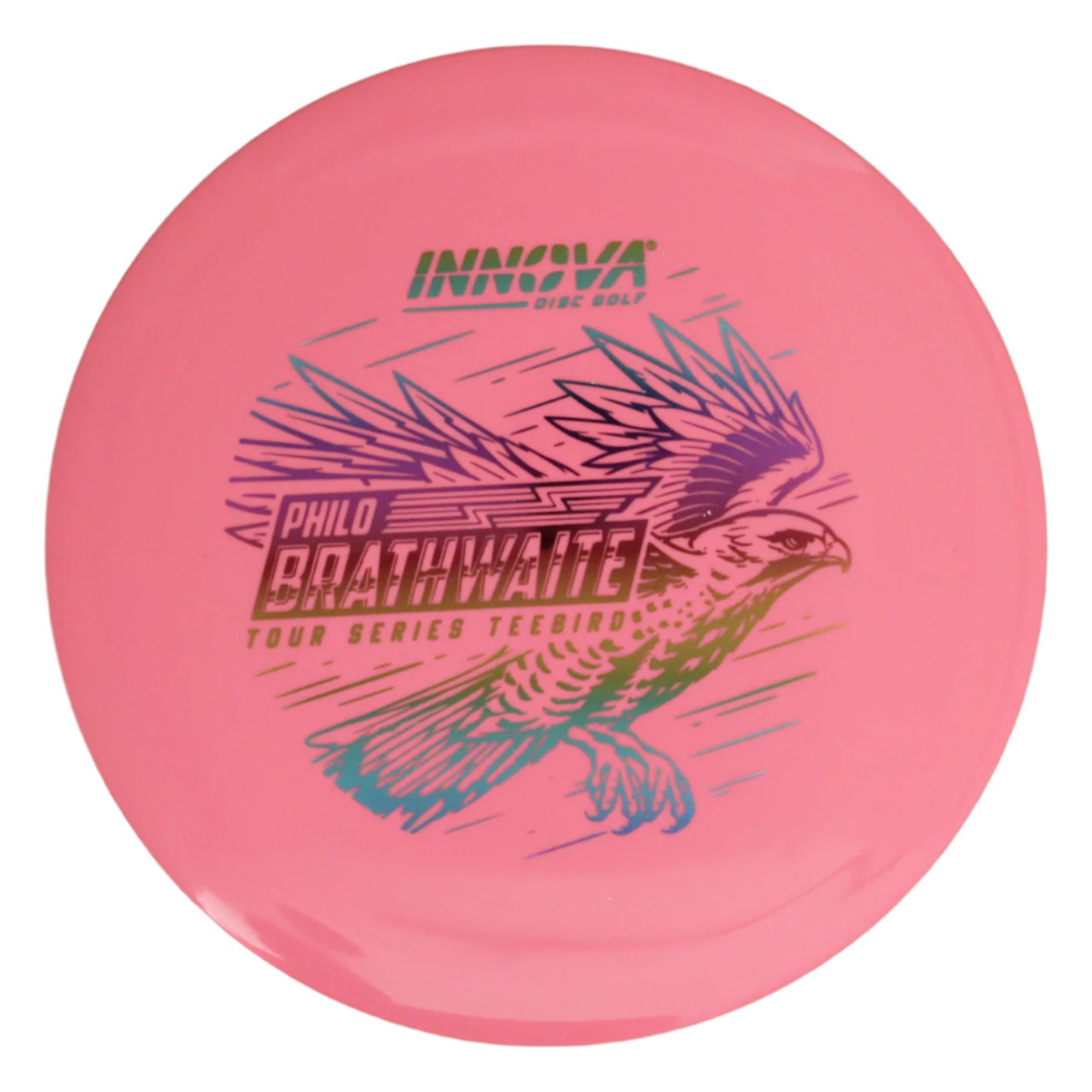 Teebird Proto Glow Star (Philo Brathwaite 2024 Tour Series) Teebird Glow Fairway Driver Glows in the dark Charges in sunlight Good grip for night rounds Maintains durability of premium plastics Provides visibility at night Can be used in various conditions