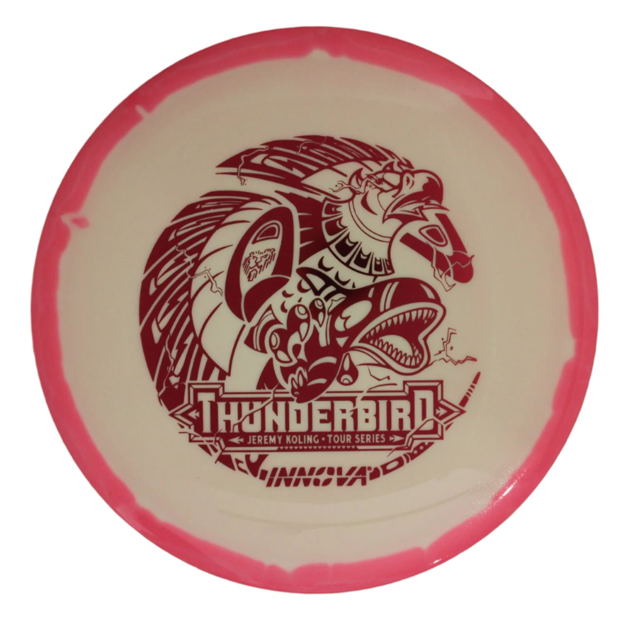 Innova Disc Golf Canada Jeremy Koling 2024 Tour Series Proto Glow Halo Star Thunderbird Superior grip Good durability Consistent flight path Stable flight path Good for distance and control Versatile for different shots