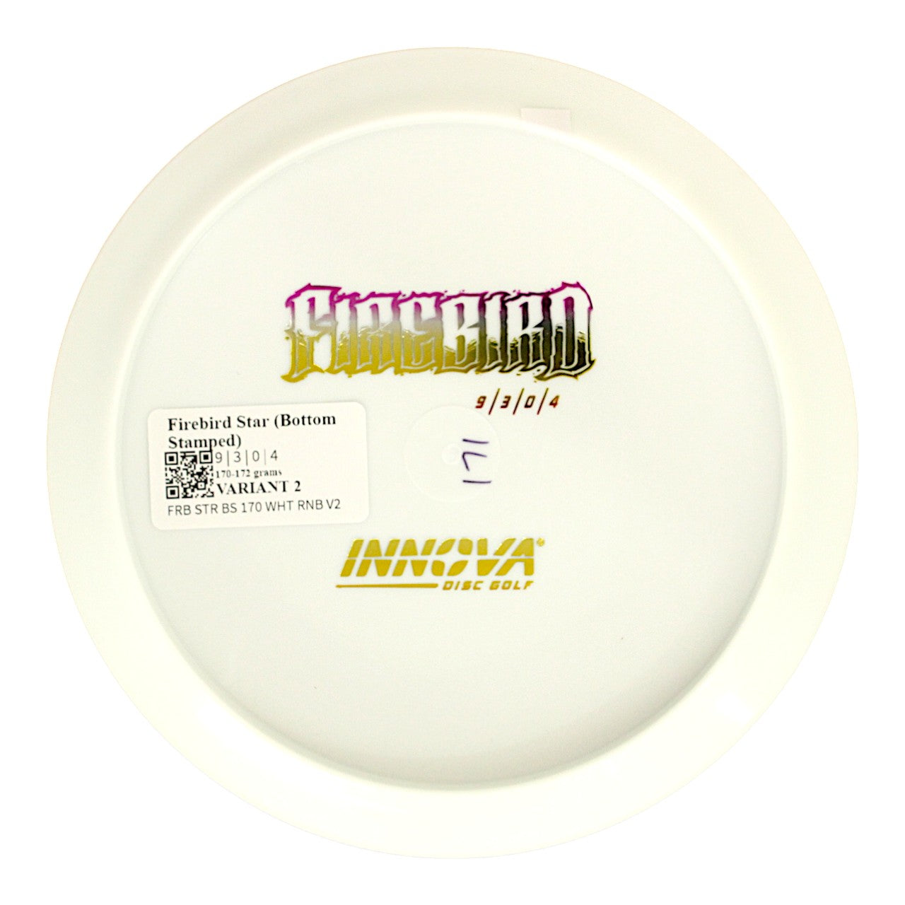 Firebird Star (White Bottom Stamped)