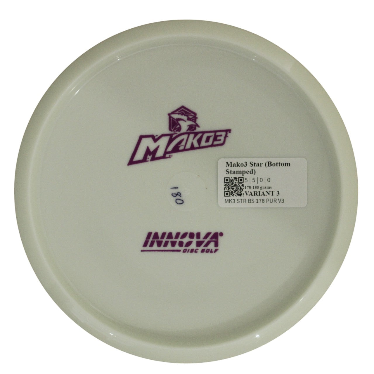 Mako3 Star (Bottom Stamped)