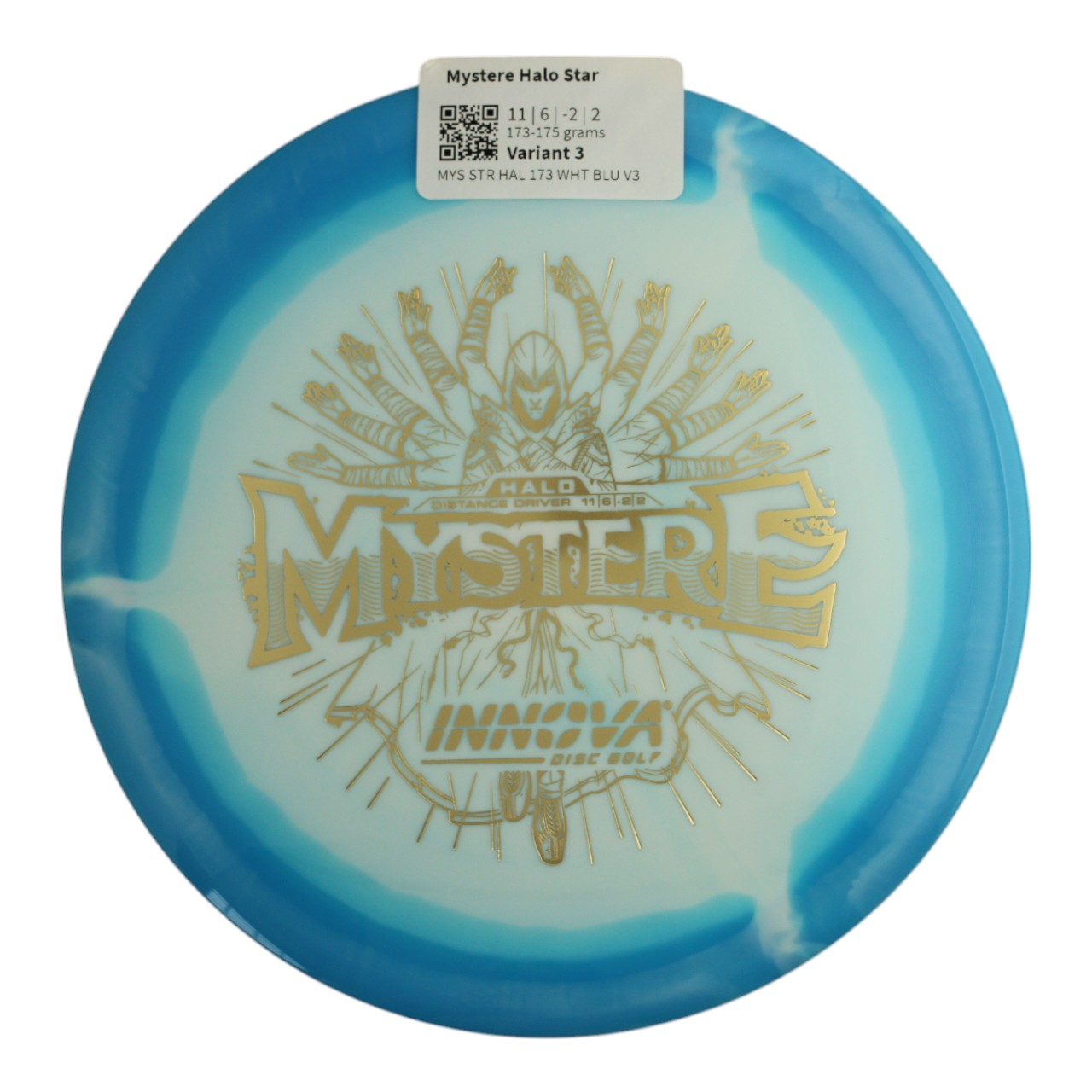 Innova Disc Golf Canada Halo Star Mystere Distance Driver Improved Grip Flexible Ideal for Power Throws Wind Resistant High Speed Good Glide
great durability