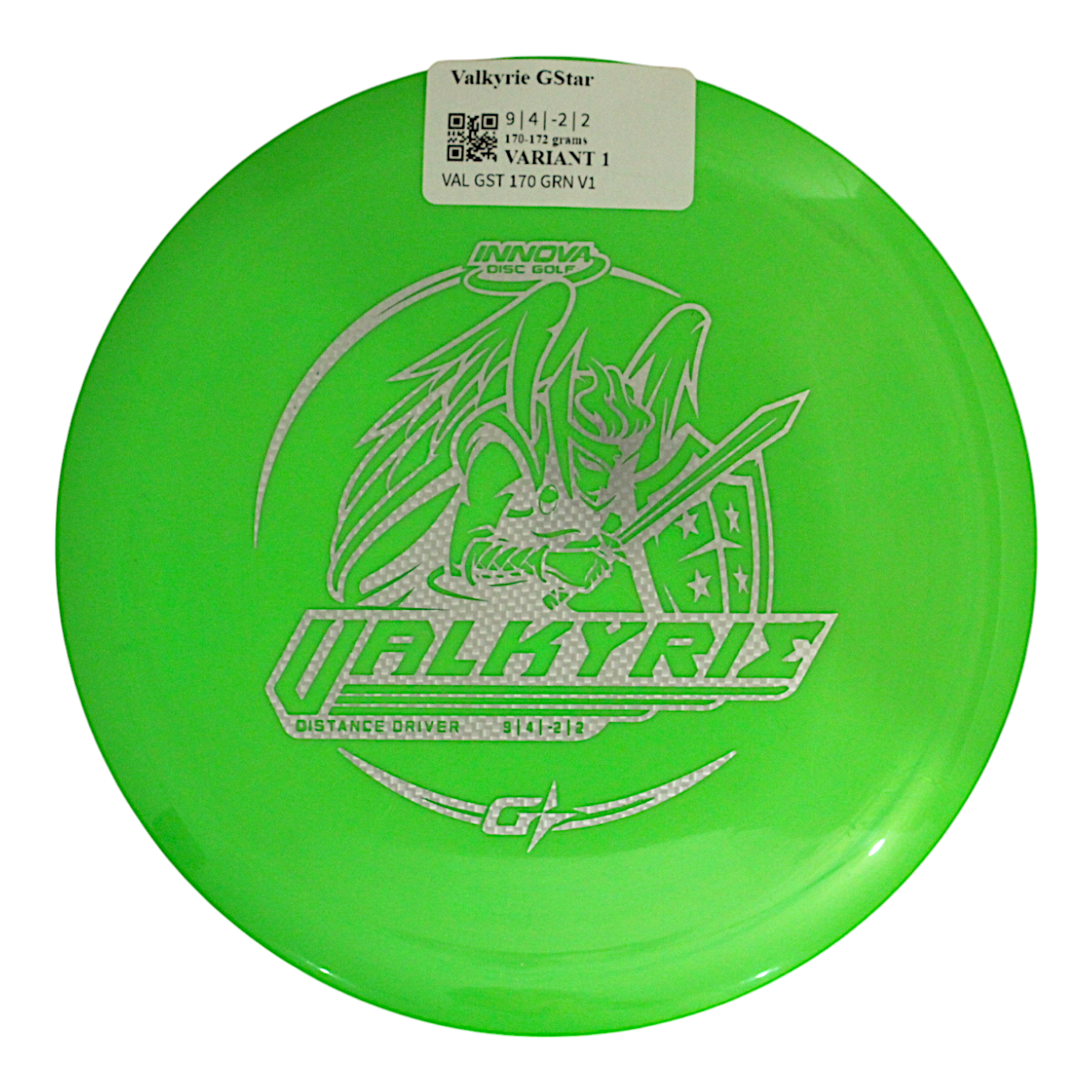 Innova Disc Golf Canada Champion Gstar Valkyrie Distance Driver Grippy feel base durability Flexible in cooler conditions Great for distance and control Maintains stability over time Comfortable for grip Straight shots