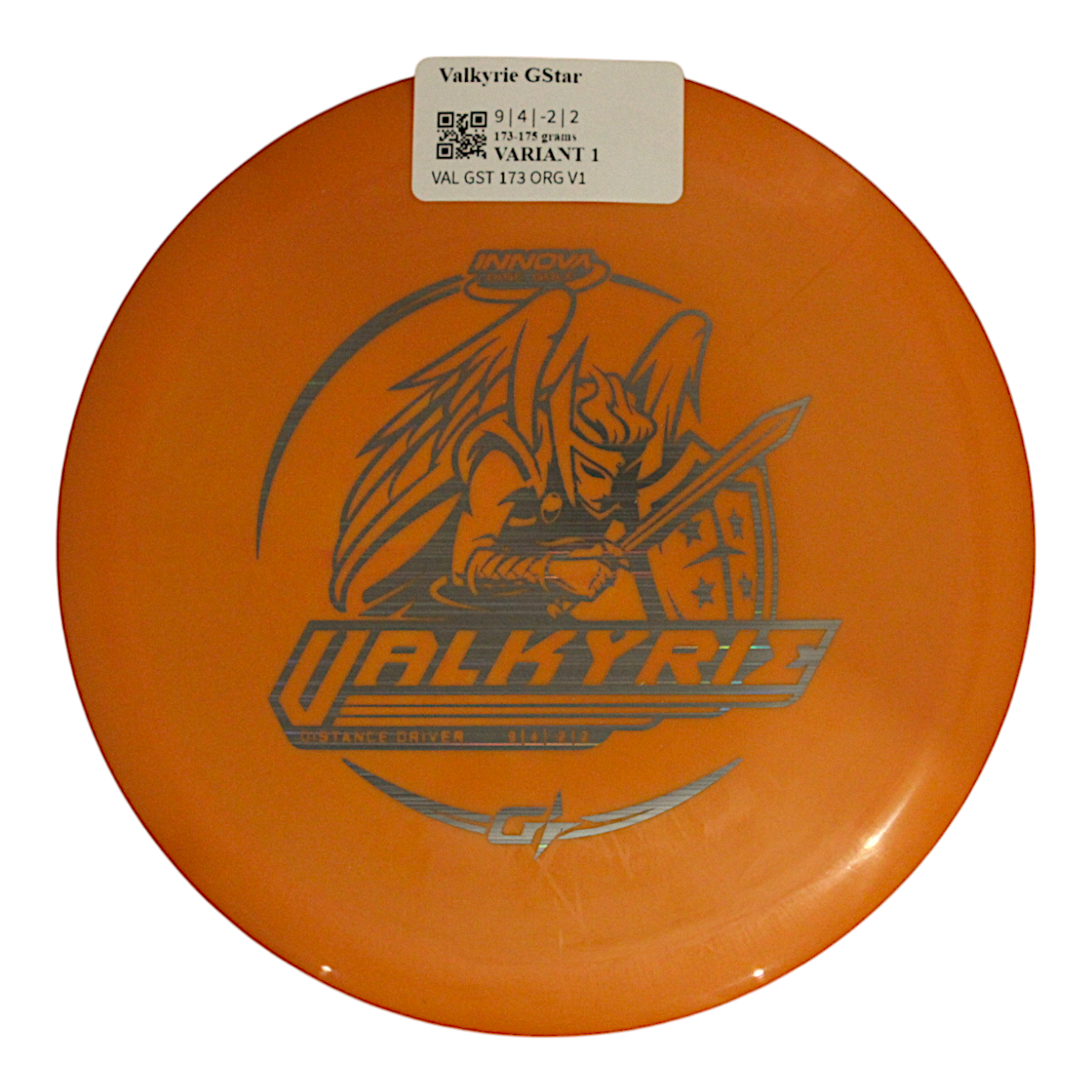 Innova Disc Golf Canada Champion Gstar Valkyrie Distance Driver Grippy feel base durability Flexible in cooler conditions Great for distance and control Maintains stability over time Comfortable for grip Straight shots