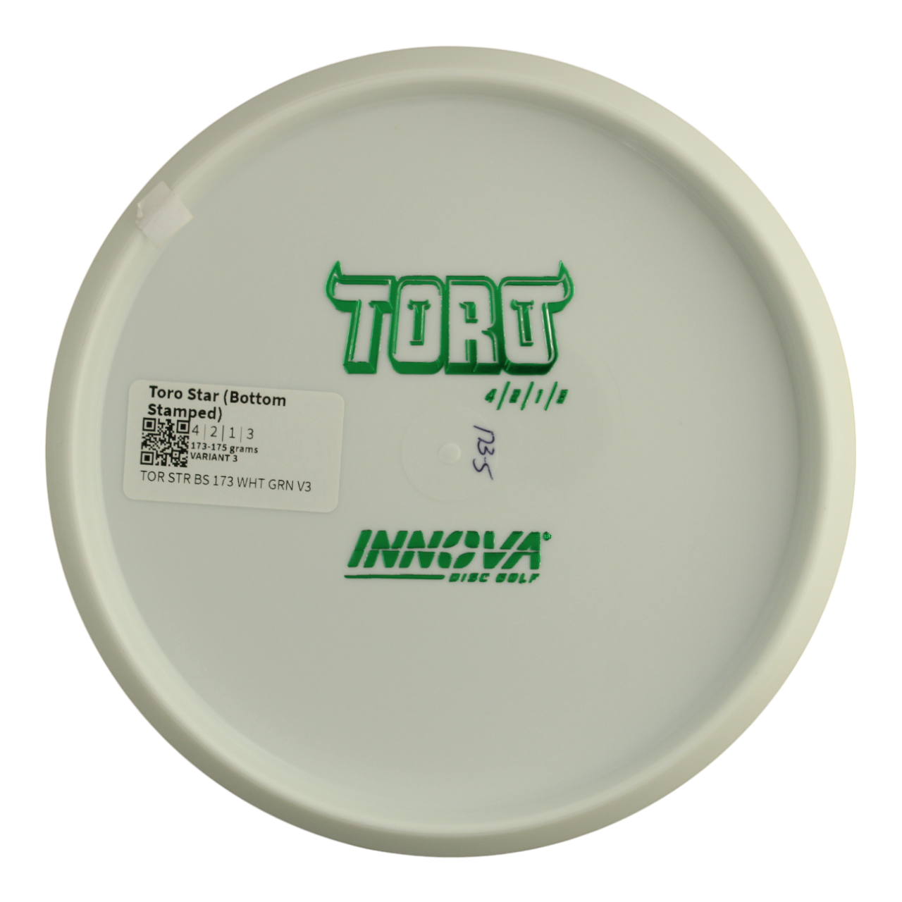 Toro Star (White Bottom Stamped)