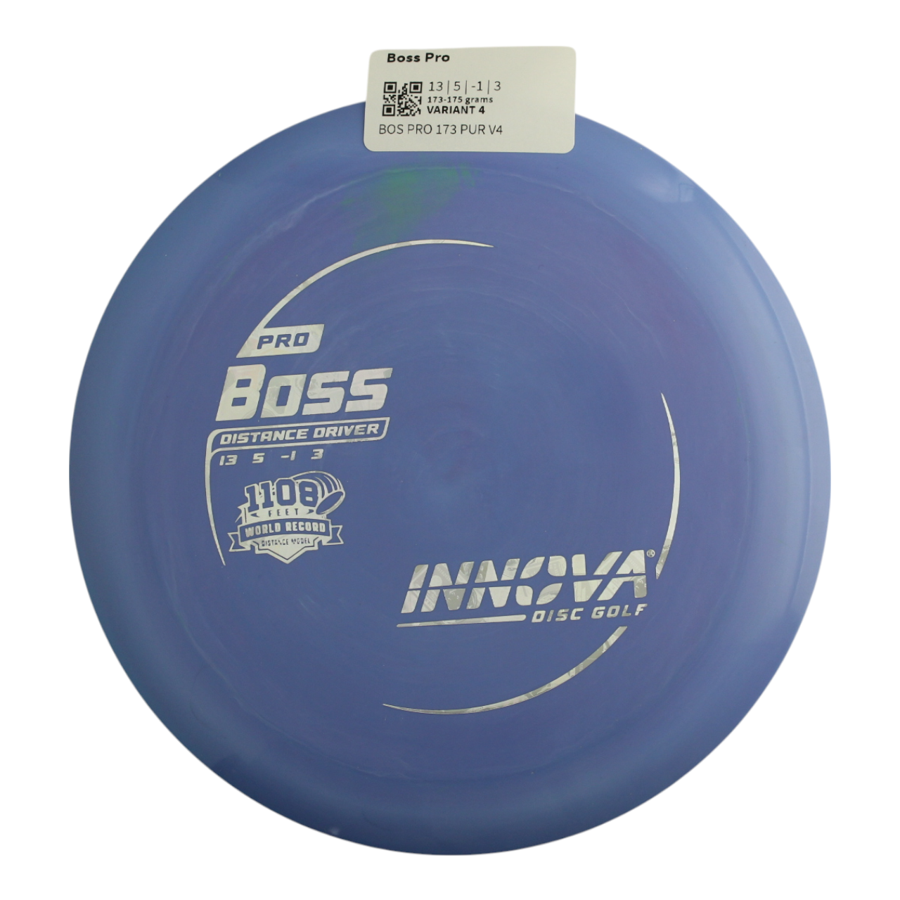 INNOVA DISC GOLF CANADA Boss
Distance Driver Grippy feel Good durability Flexible in cooler conditions Great for distance and control Maintains stability over time Comfortable for grip Lightweight