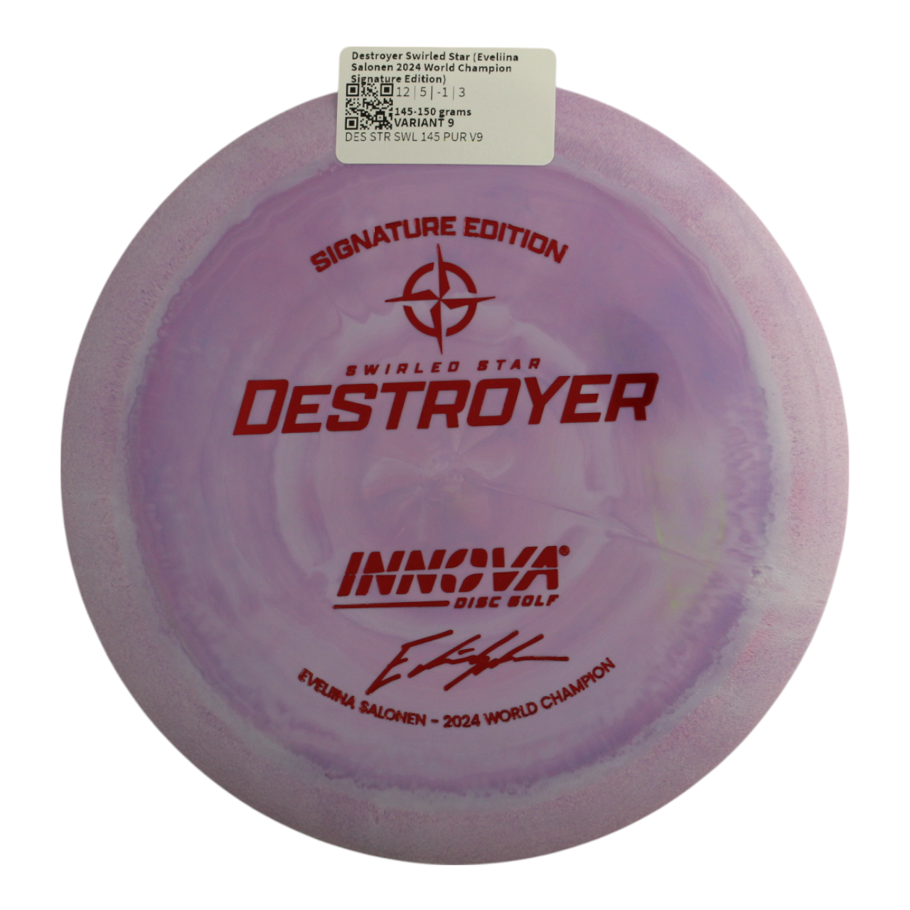 Destroyer Swirled Star (Eveliina Salonen 2024 World Champion Signature Edition)