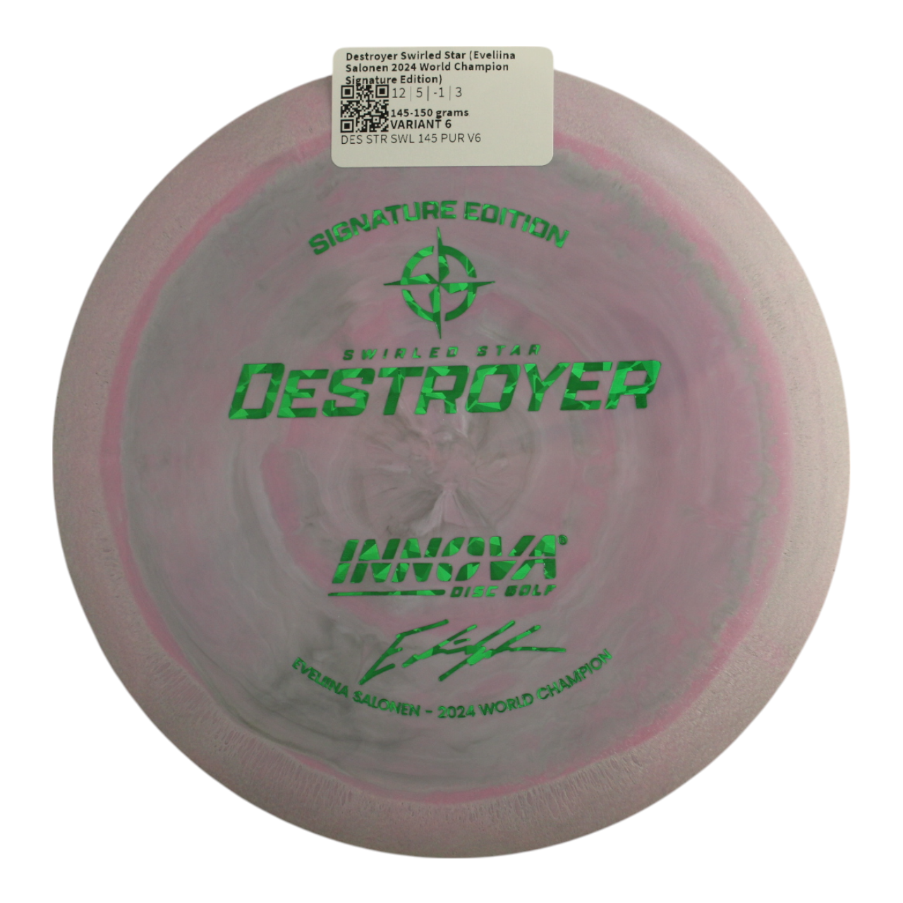 Destroyer Swirled Star (Eveliina Salonen 2024 World Champion Signature Edition)