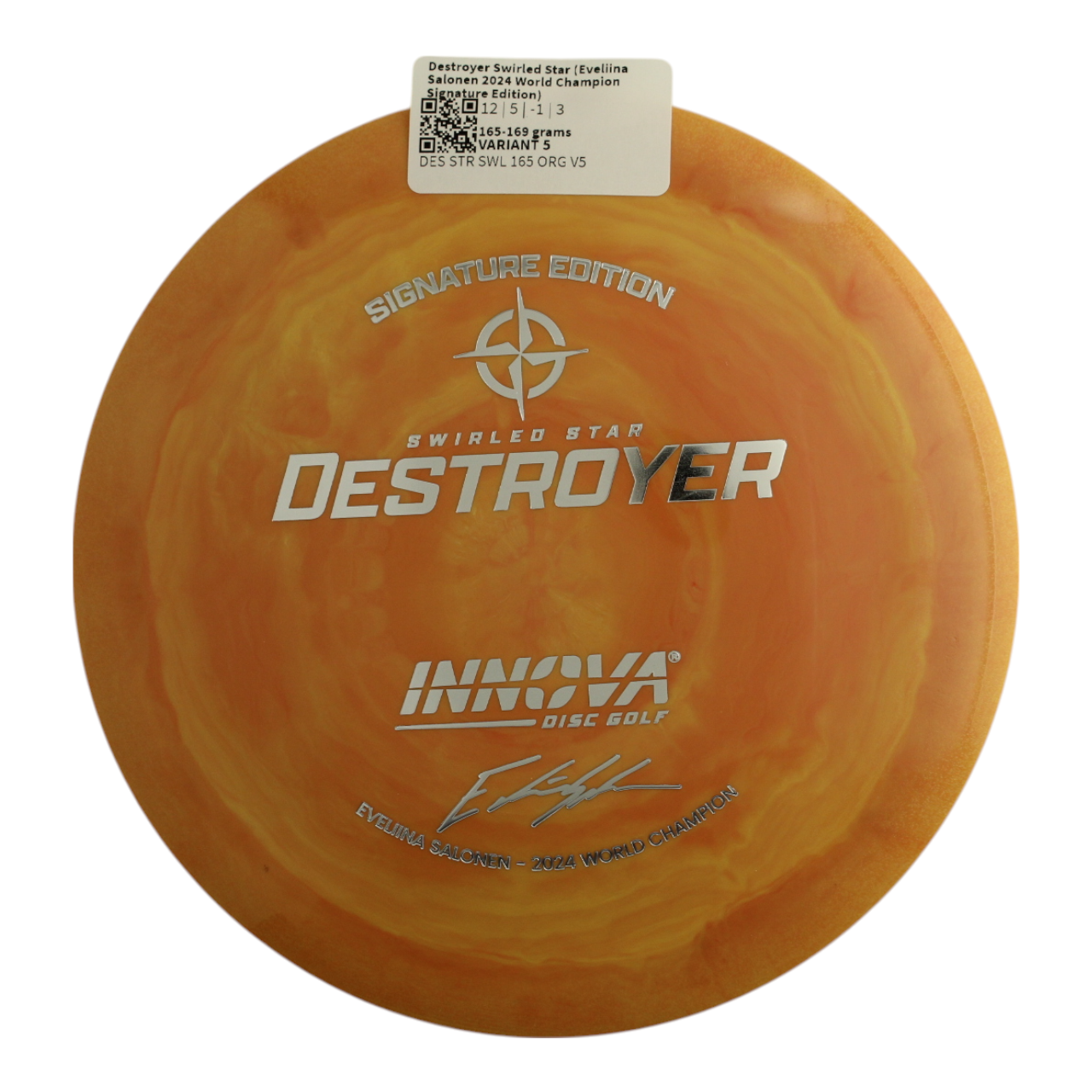 Destroyer Swirled Star (Eveliina Salonen 2024 World Champion Signature Edition)