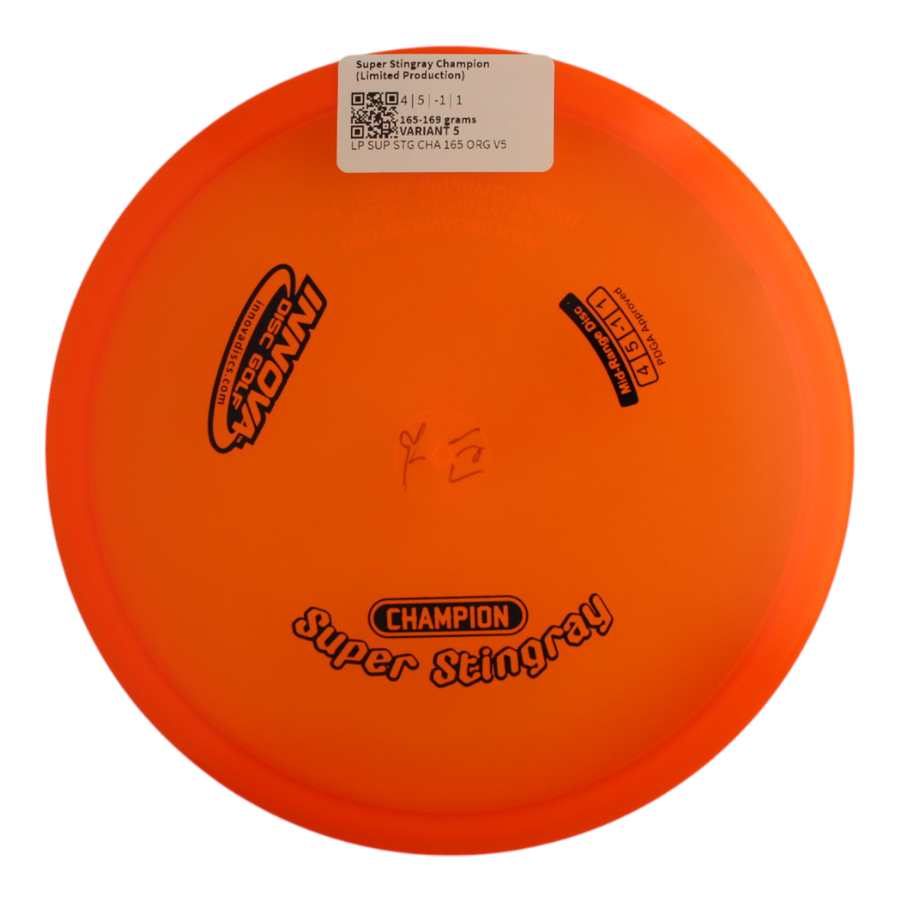 Super Stingray Champion (Limited Production)