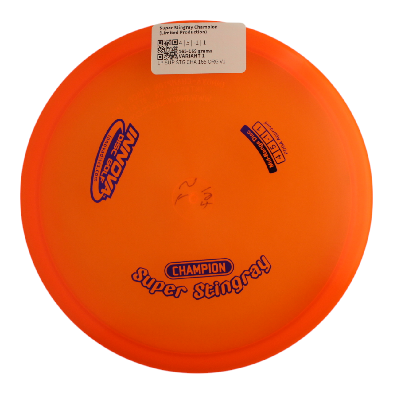 Super Stingray Champion (Limited Production)