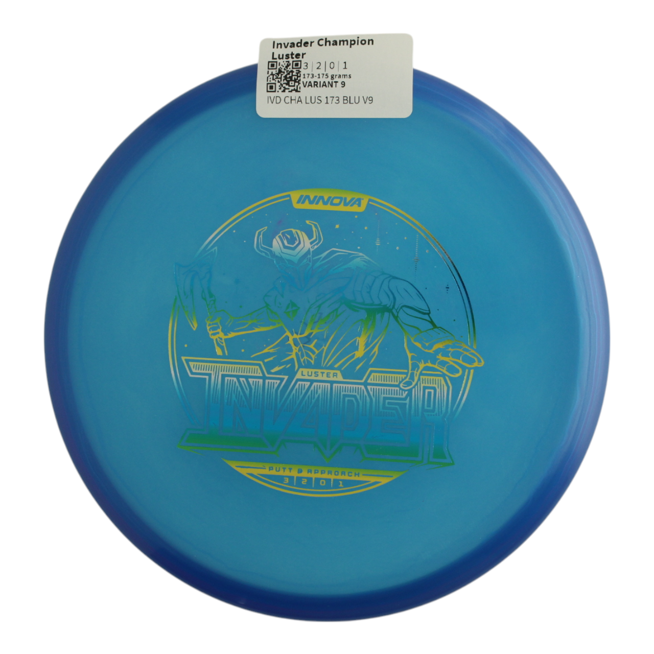 INNOVA DISC GOLF CANADA Invader Putter Hand Moldable Reduced Power Reduced Speed Slow Glide Highly Flexible Wind friendly overstable flat
