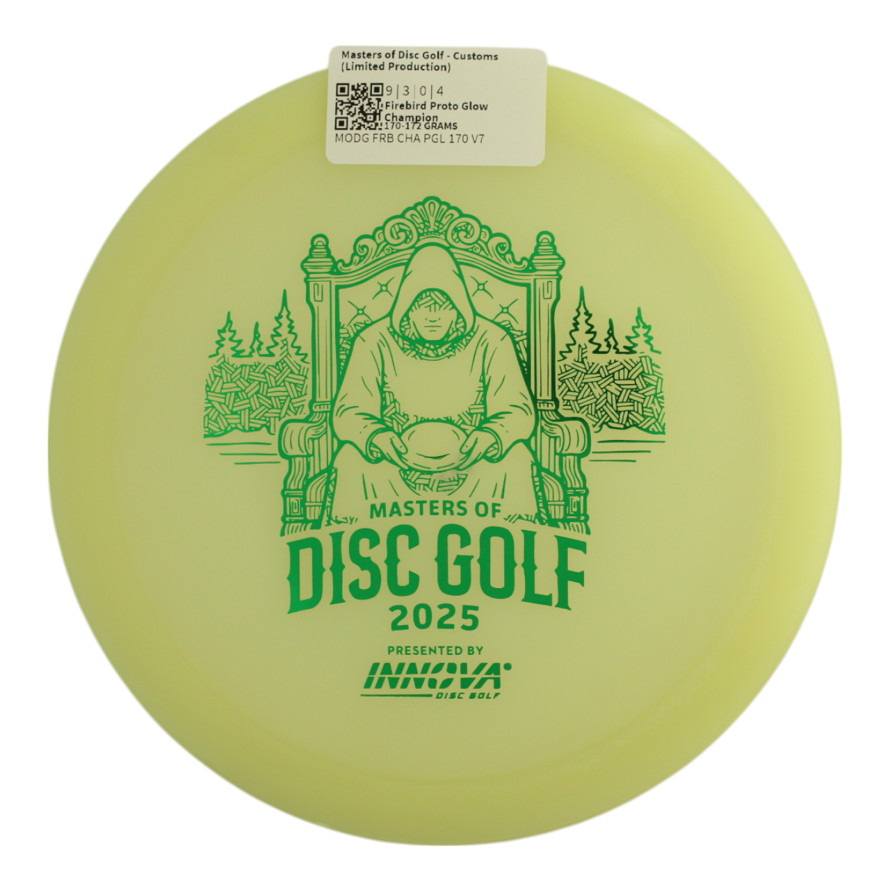 Firebird Proto Glow Champion (Innova Canada Masters of Disc Golf Limited Edition)
