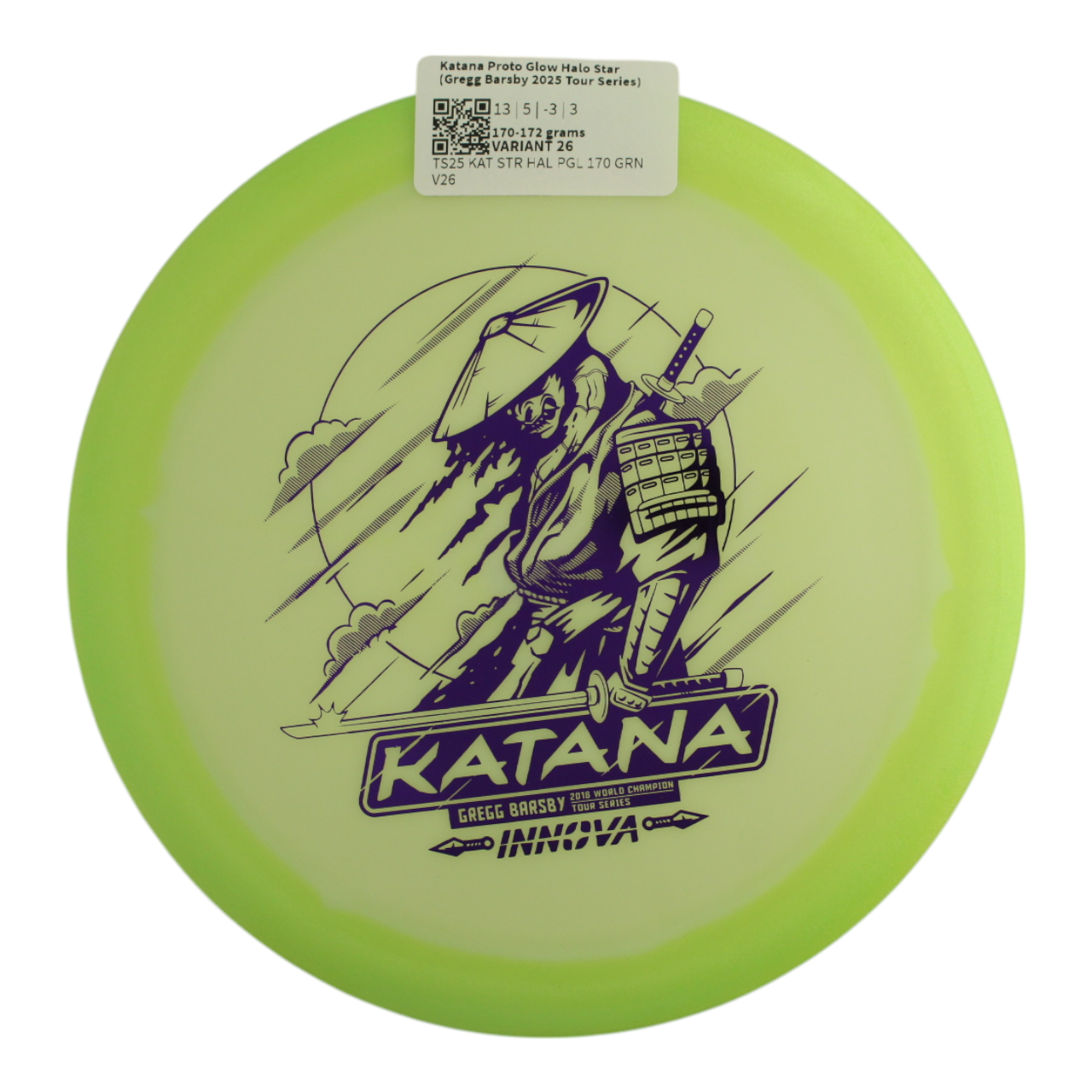 Katana Proto Glow Halo Star (Gregg Barsby 2025 Tour Series)